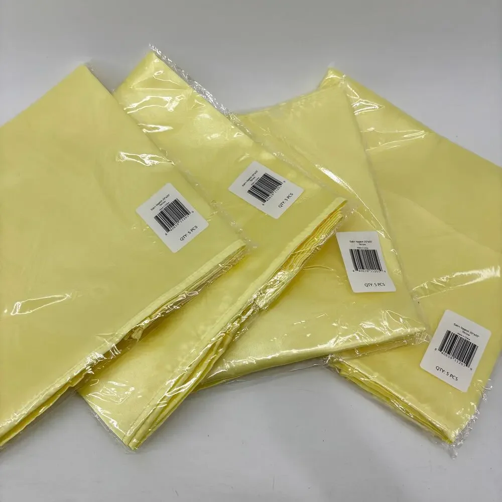 20 Satin Napkins 20